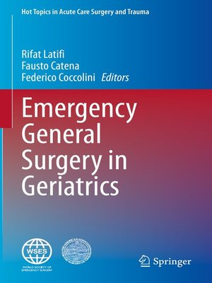 cover image of Emergency General Surgery in Geriatrics